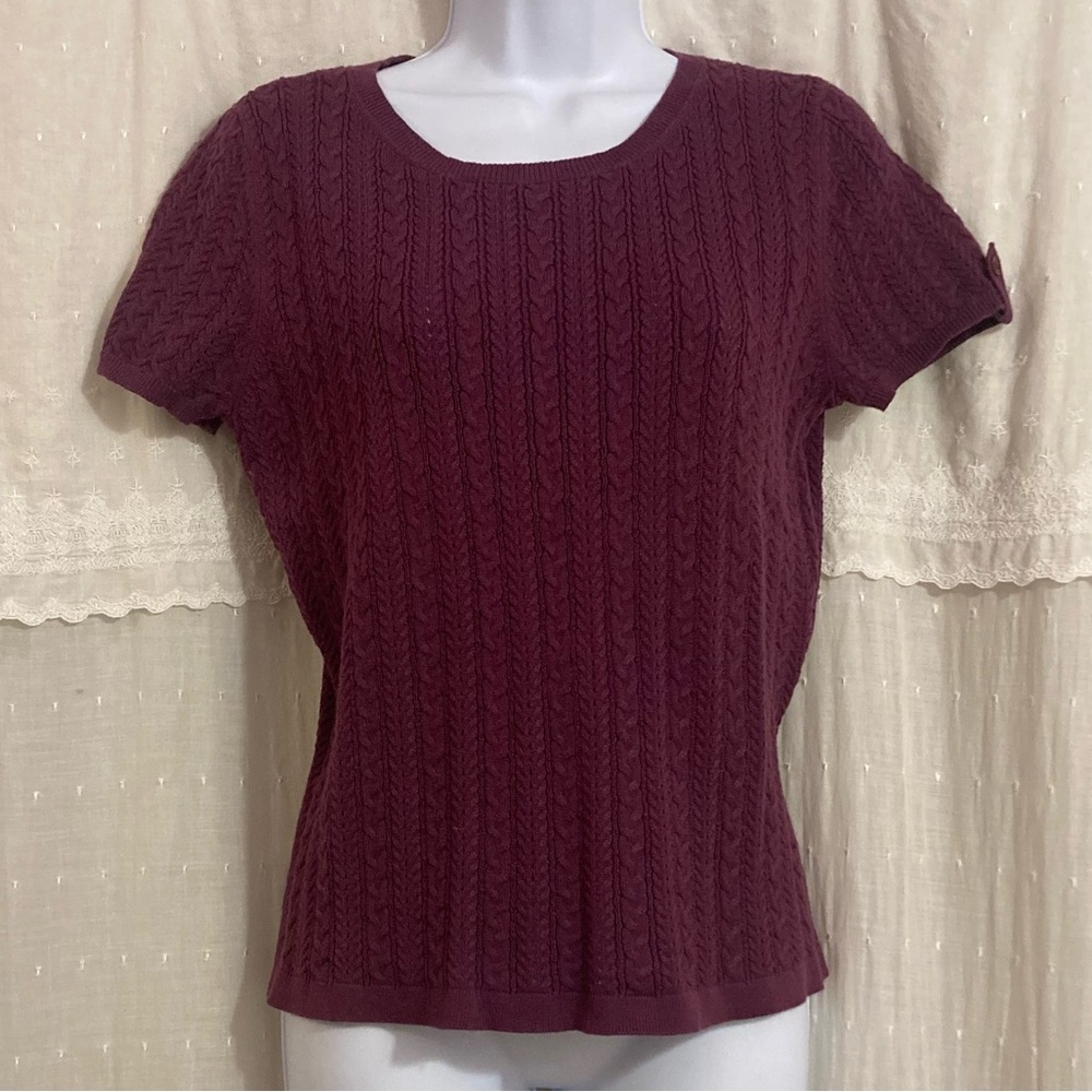 Talbots Cabled Sweater
